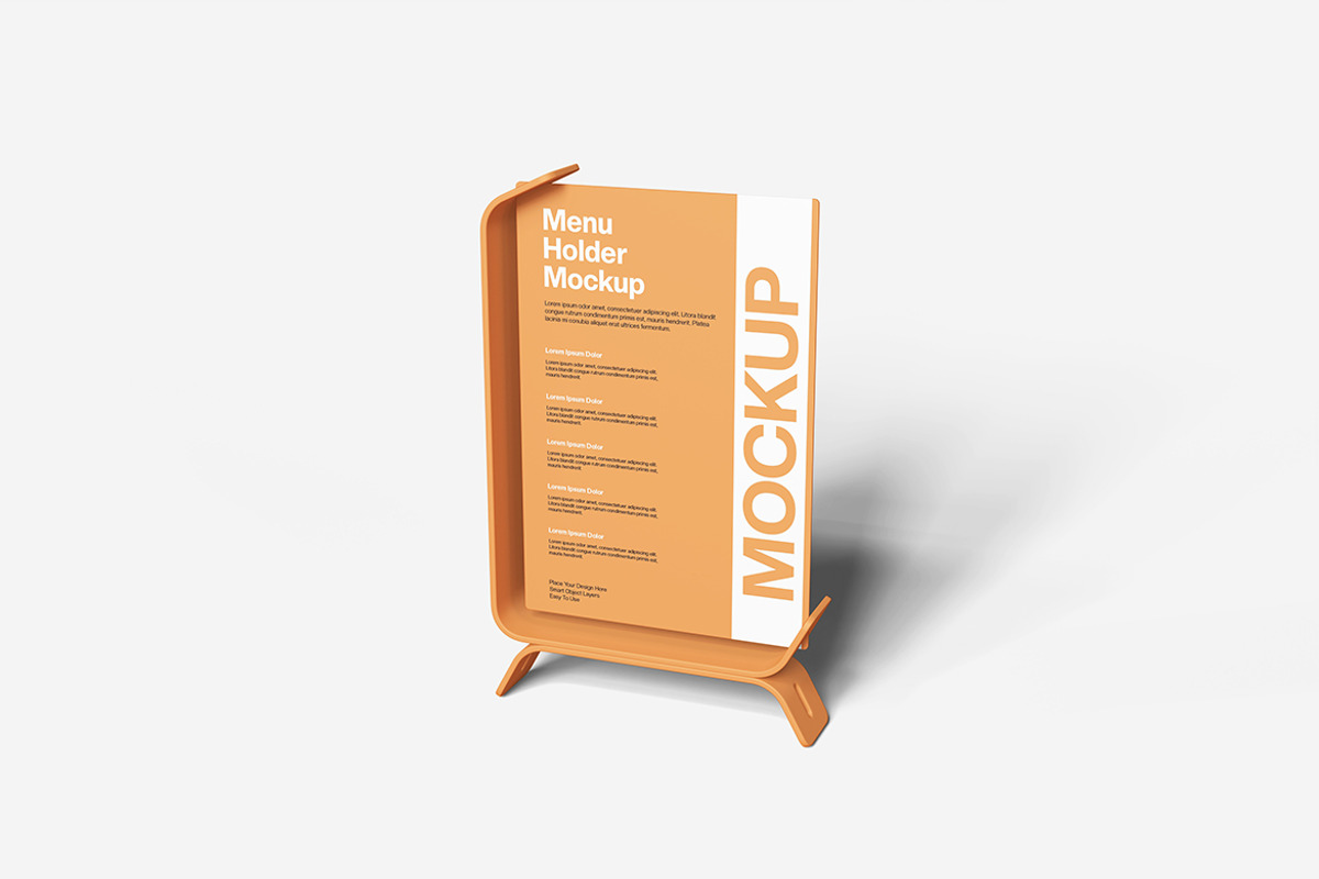Menu Holder Mockup, a Product Mockup by Indah (Photo 5 of 6)