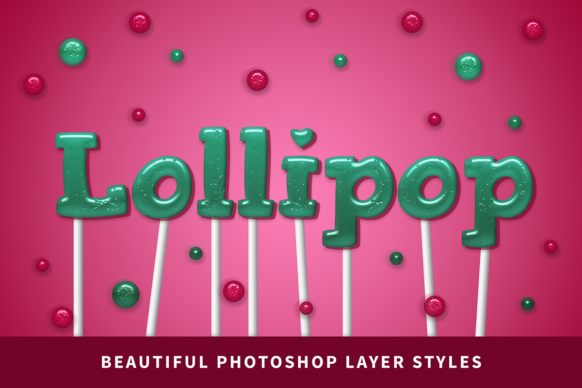 Lollipop | Photoshop Layer Styles preview 5