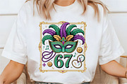 67 Mardi Gras PNG, Six Seven Png, 67, an Illustration by Designking (Thumbnail 6 of 6)