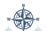 Stylish Compass Icon Set, a Food Illustration by CarWrap design (Thumbnail 1 of 3)