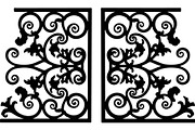 Ornamental Scroll Panel Bundle, a Decorative Illustration by Creativeshirt (Thumbnail 13 of 18)