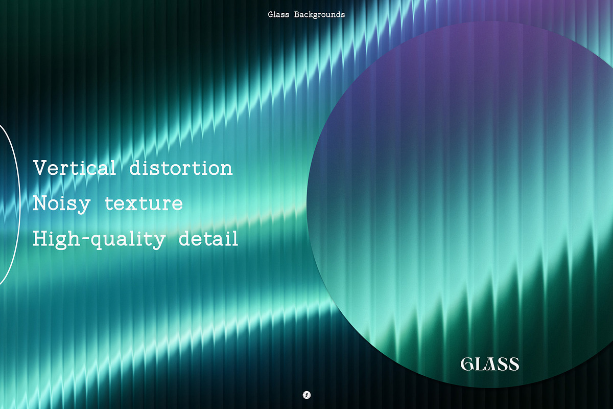 Glass Distorted Waves Backgrounds, a Texture Graphic by Freezerondigital (Photo 3 of 19)