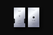 Obsidian - Stylish Business Cards, a Business Card Template by Ctrl space studio (Thumbnail 3 of 9)