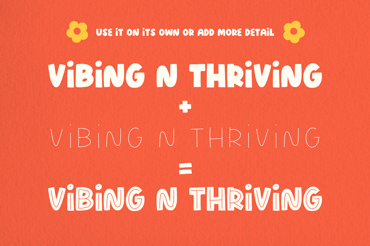 Blooming Legend Layered Font, a Font by ReveryWorks (Photo 12 of 12)