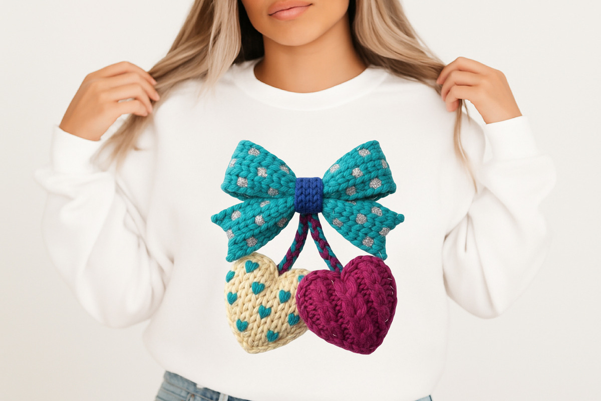Faux Crochet Valentines Day Png, an Illustration by designcity5 (Photo 7 of 9)