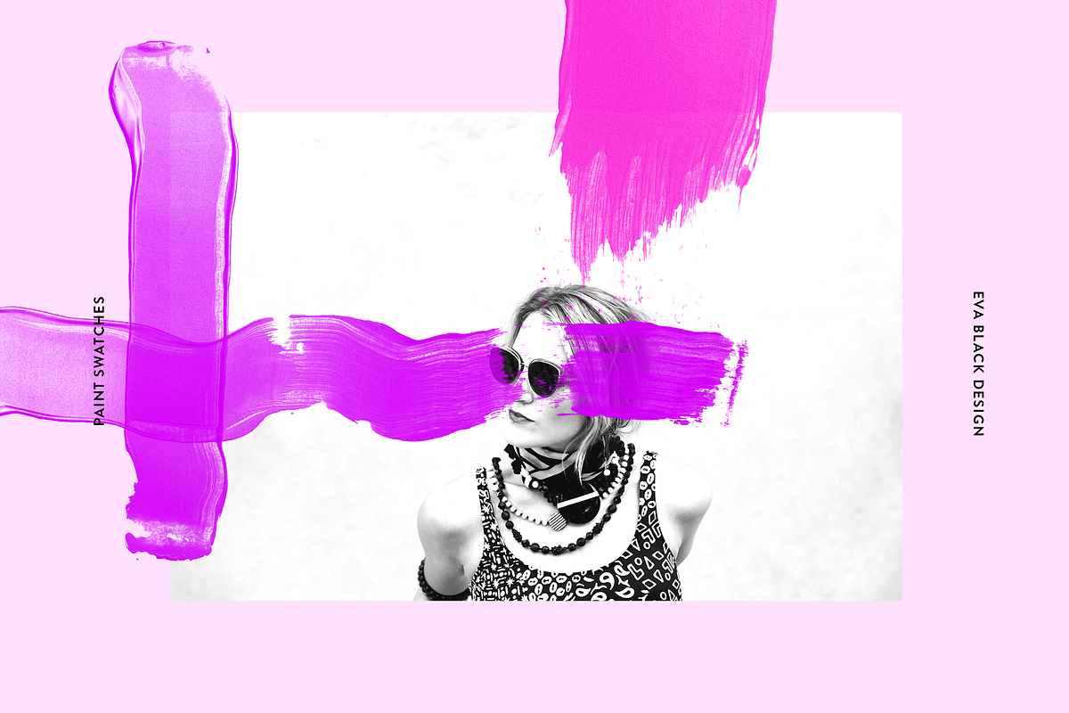 Paint Swatches, a Texture Graphic by Eva Black Design (Photo 3 of 3)