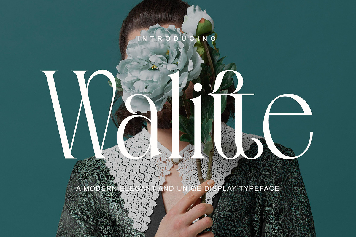 Walitte Modern Elegant Serif, a Serif Font by Alfinart (Photo 1 of 10)