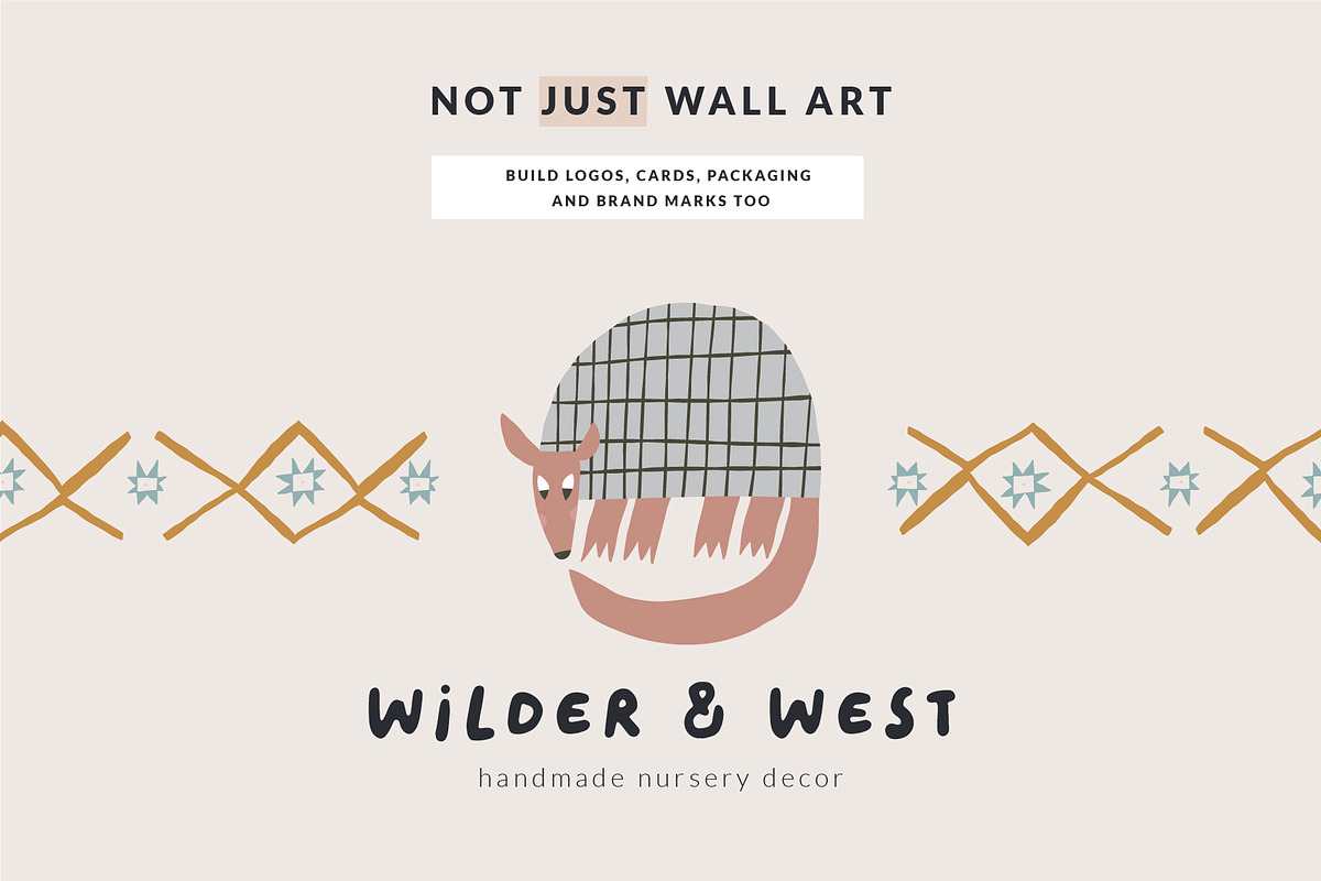 Western Nursery Poster Creator, an Animal Illustration by Olia (Photo 16 of 19)