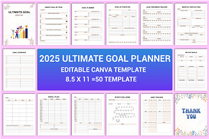 2025 Ultimate Goal Planner Interior