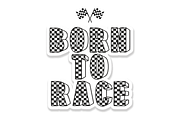 Race - Checkered Racing Display Font, a Sans Serif Font by Sahira Studio (Thumbnail 2 of 4)