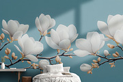 Modern Mixed Art Wallpaper, a Decorative Illustration by fei long (Thumbnail 4 of 10)