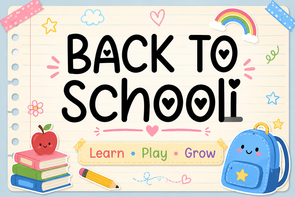 Schoolie, a Handwritten Font by Wow Magic (Photo 3 of 5)