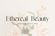 Ethereal Beauty Makeup Serif Font