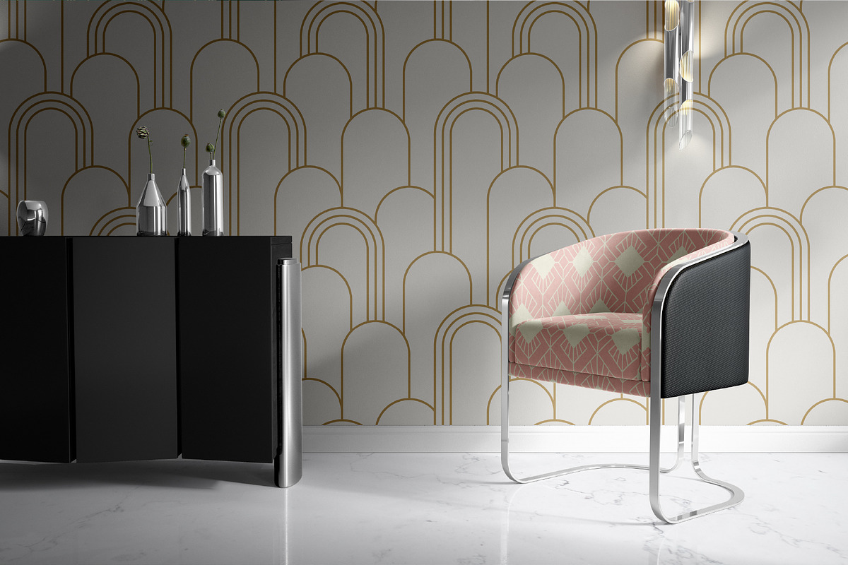 ART DECO Seamless Patterns, a Pattern Graphic by AnnArt (Photo 5 of 8)