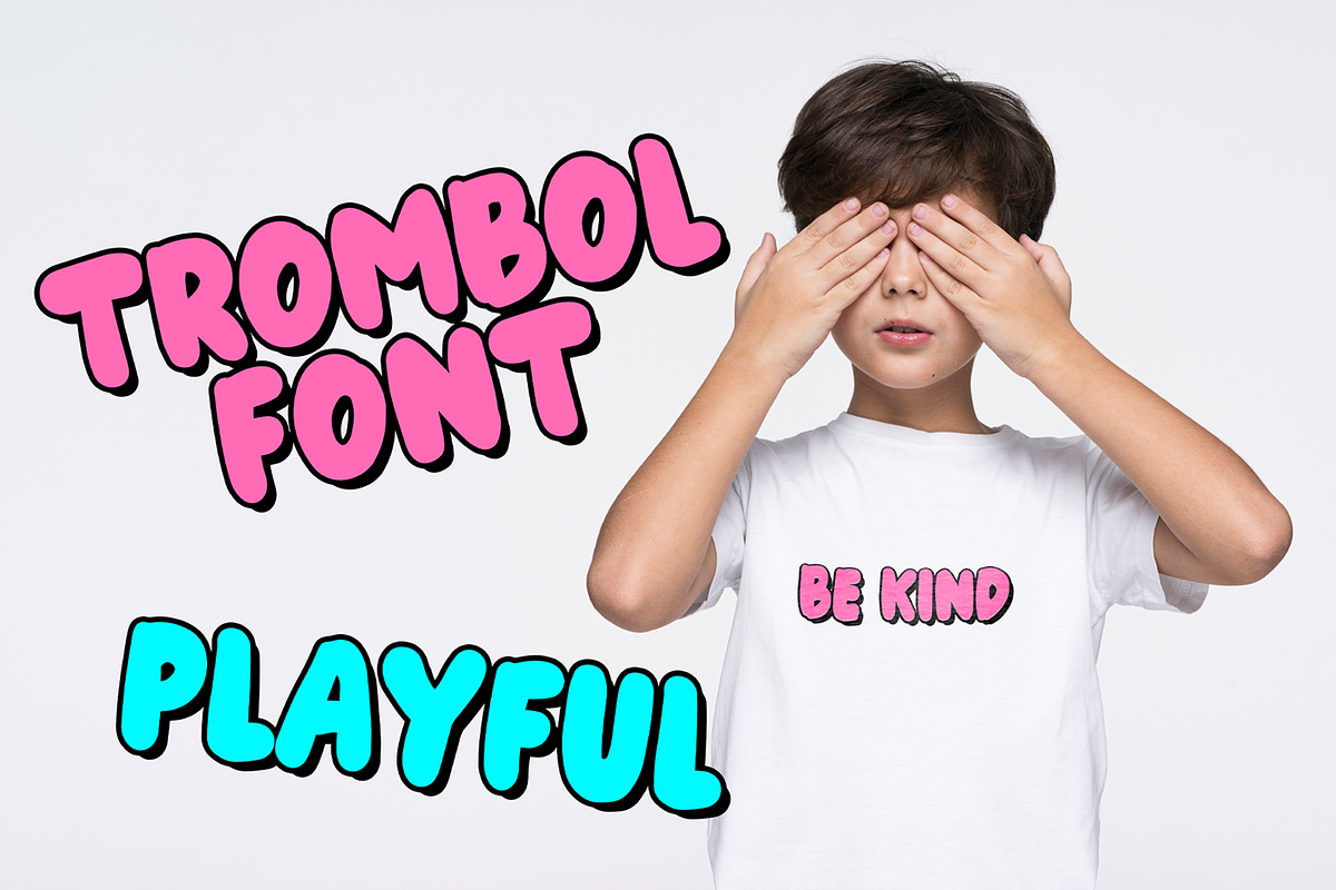 Trombol - A Playful Handwritten Font, a Sans Serif Font by Boediman (Photo 4 of 6)
