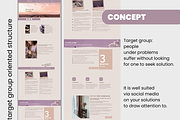 Feminine Wordpress theme Coach, a WordPress Template by myvisuell.de Webdesign (Thumbnail 4 of 10)