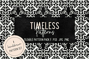 Willow| Nine Seamless Chalk Patterns, a Pattern Graphic by TheLegacyBrandingCo (Thumbnail 4 of 9)