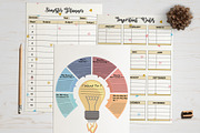 Student Study Planner, a Templates & Theme by Wow Designs (Thumbnail 7 of 9)