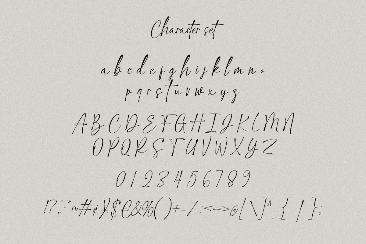 Prishton Sign a Handwriting Font, a Handwritten Font by Burhan Afif (Photo 8 of 10)