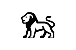 Lion Modern Logo Lion, a Branding & Logo Template by Vectorium Studio