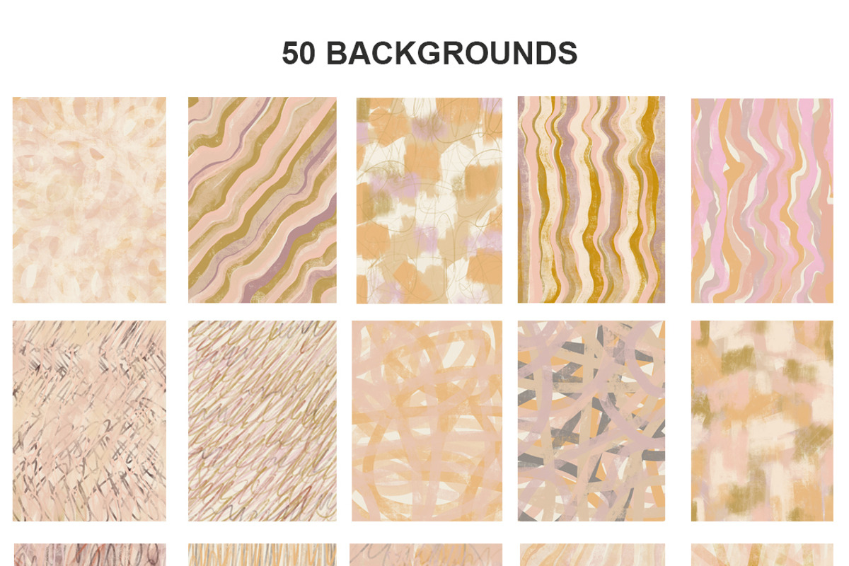 Painterly Abstract Backgrounds, a Background Graphic by Sweet Fig (Photo 3 of 12)