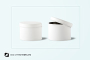 Cylindrical Container Mockup, a Cups & Container Mockup by Designertale (Thumbnail 9 of 10)