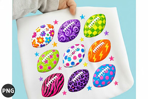 Preppy Football PNG, a Seasonal Illustration by designcity5