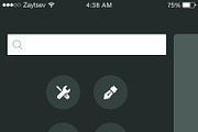 Wyvern iOS Wireframe UI Kit, a Wireframe Template by Yaroslav Zaitsev (Thumbnail 12 of 57)