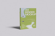 Binder Mockup, a Packaging Mockup by Afif_studio (Thumbnail 4 of 5)