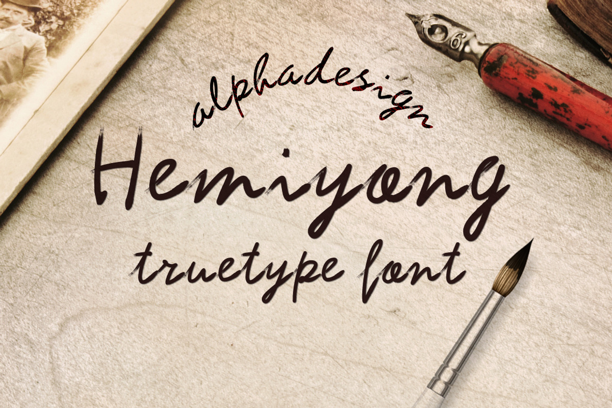Hemiyong TrueType Font