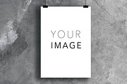 Poster Mockup, a Print Template by Elijah (Thumbnail 2 of 3)