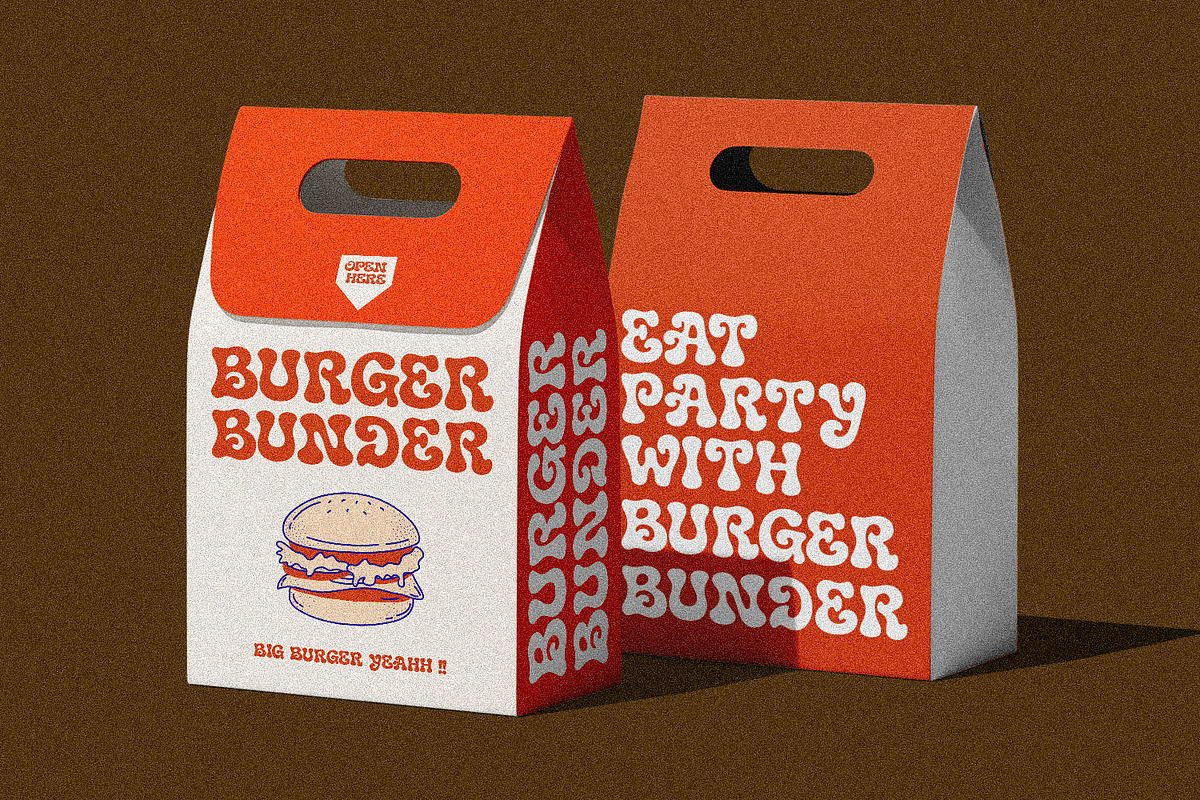 Pluffy Oracled – Groovy Retro Vibes, a Handwritten Font by Black Junst (Photo 10 of 13)