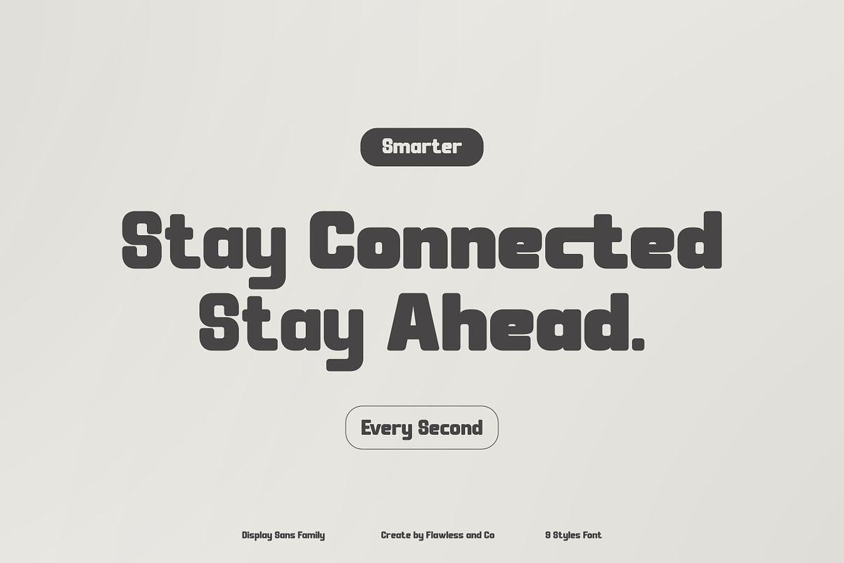 Satuva - Family Sans Serif Font, a Sans Serif Font by Flawless And Co (Photo 2 of 10)