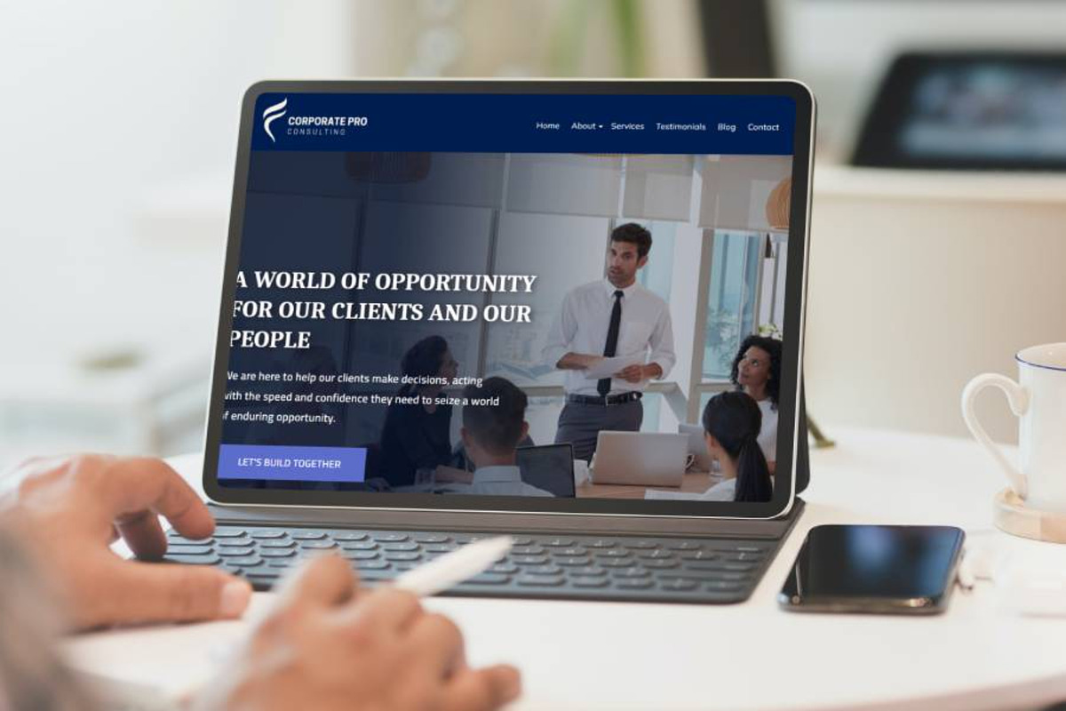 Business WordPress Theme - CorporatePro preview 4