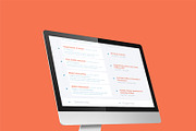 Flat resume - CV, a Resume Template by Adam Raber (Thumbnail 4 of 4)