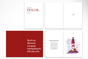 Elegant Annual Report Template, a Print Template by McLittle Stock (Thumbnail 2 of 6)