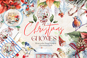 Christmas Gnomes, an Illustration by Alisa Mikibith Art (Thumbnail 1 of 10)