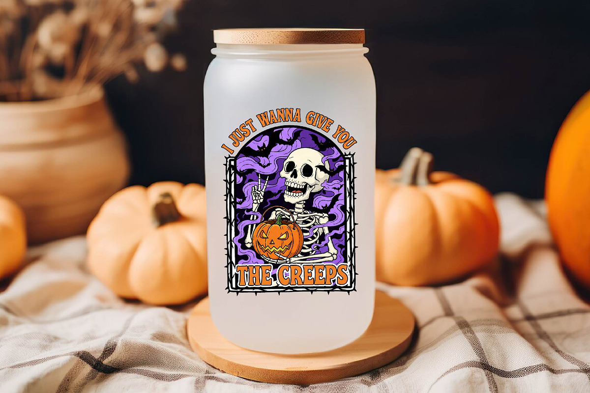 Skeleton Halloween Quote PNG, an Illustration by Dream Creation (Photo 5 of 5)