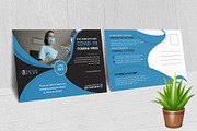 Medical Postcard template, a Card Template by Vectorzone (Thumbnail 1 of 3)