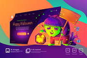 illustration of Happy halloween, a Decorative Illustration by Artmeesri (Thumbnail 3 of 3)