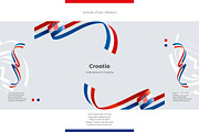 Croatia flag ribbon vector, a Templates & Theme by Simbos (Thumbnail 9 of 9)