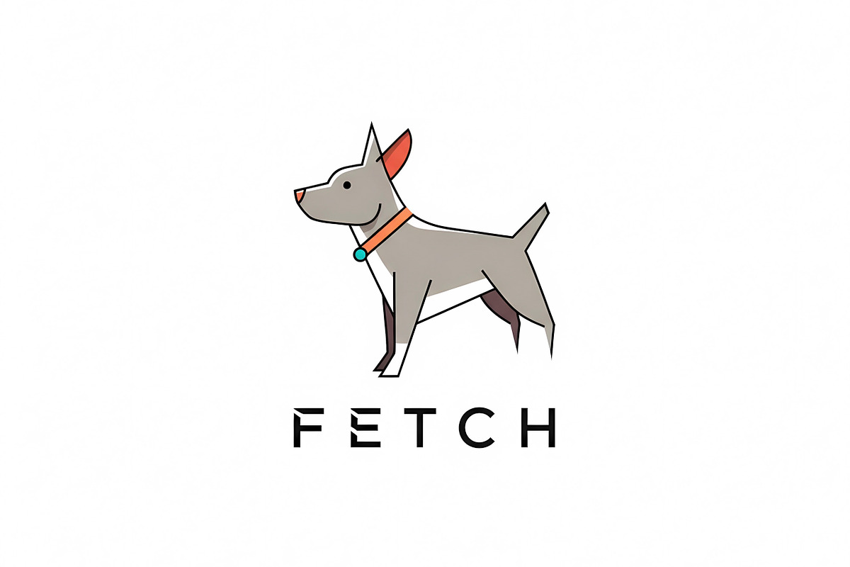 Fetch Dog Logo, a Branding & Logo Template by Logocreative (Photo 2 of 2)