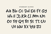 Kolend Casual Display Font, a Handwritten Font by RantautypeStudio (Thumbnail 12 of 15)