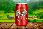 Tin Can Water Droplets Mockup, a Packaging Mockup by rogeriomarcos (Thumbnail 7 of 8)