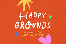 Happy Grounds - Quote Font