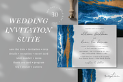 On the coast - wedding set, an Invitation Template by Helen Halik art (Thumbnail 1 of 5)