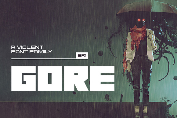 Gore Typeface preview 7