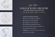 Logo & Icon Creator Pack, a Branding & Logo Template by Marigold Studios (Thumbnail 2 of 9)