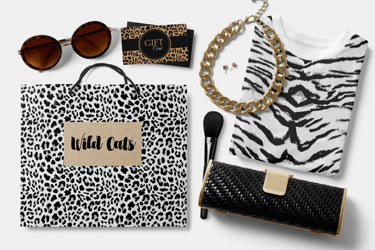 Wild Safari leopard Patterns, a Pattern Graphic by Tabita's shop
