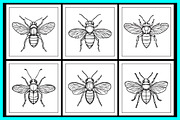 Insect Coloring Pages, an Animal Illustration by protabsorkar11 (Thumbnail 3 of 5)